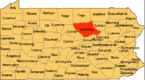 lycomingcountiesmap